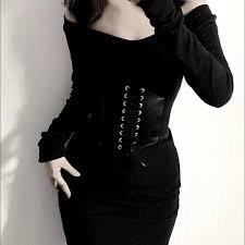 Ceinture Corset Élastique Rétro pour Femme