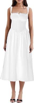 Robe Boho Fleurie Été Y2K à Corset
