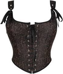 Corselet Rétro Floral OZEO pour Femme