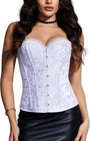 Corset Gothique Satin SLIMBELLE pour Femme
