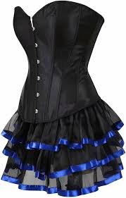 Jutrisujo : Corset Bustier & Jupe Tutu Grande Taille