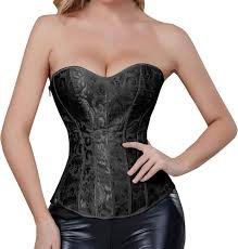 Corset Femme Noir LIANGTUOHAI