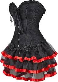 Bustier Sorcière et Jupe Tulle Vintage