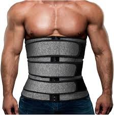 JUBEN : Corset de Sport en Cuir pour Homme