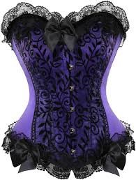 Sweeper Corset Bustier Floral Femme Vintage