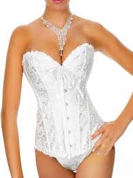 Yummy Bee - Corset Vintage pour Femme Mariage - Grande Taille 34-52